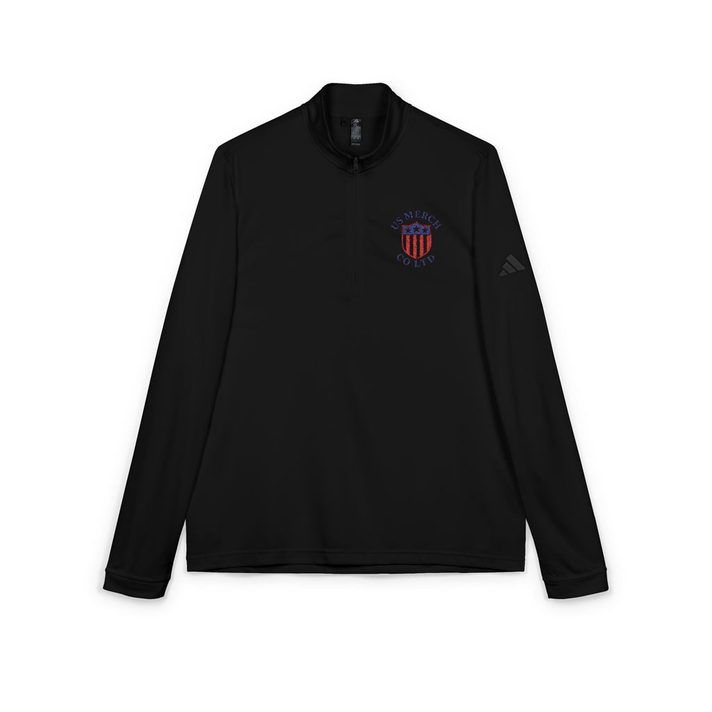 adidas® Quarter-Zip Pullover