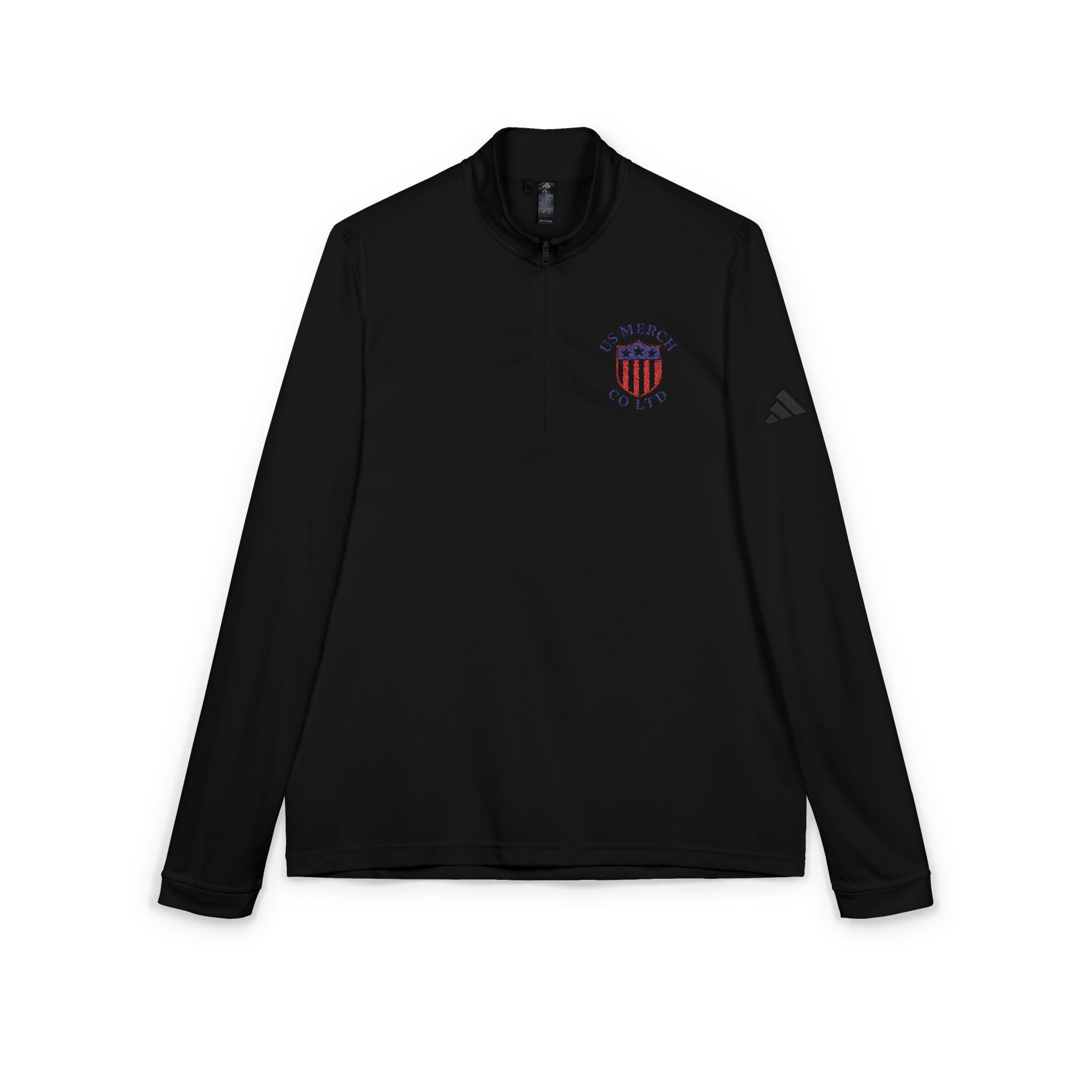 adidas® Quarter-Zip Pullover