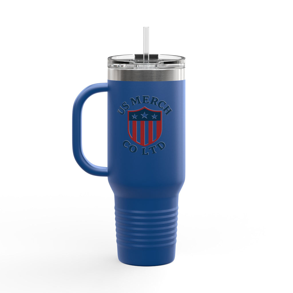Stainless Steel Tumbler with Straw