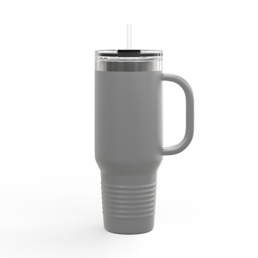 Stainless Steel Tumbler with Straw