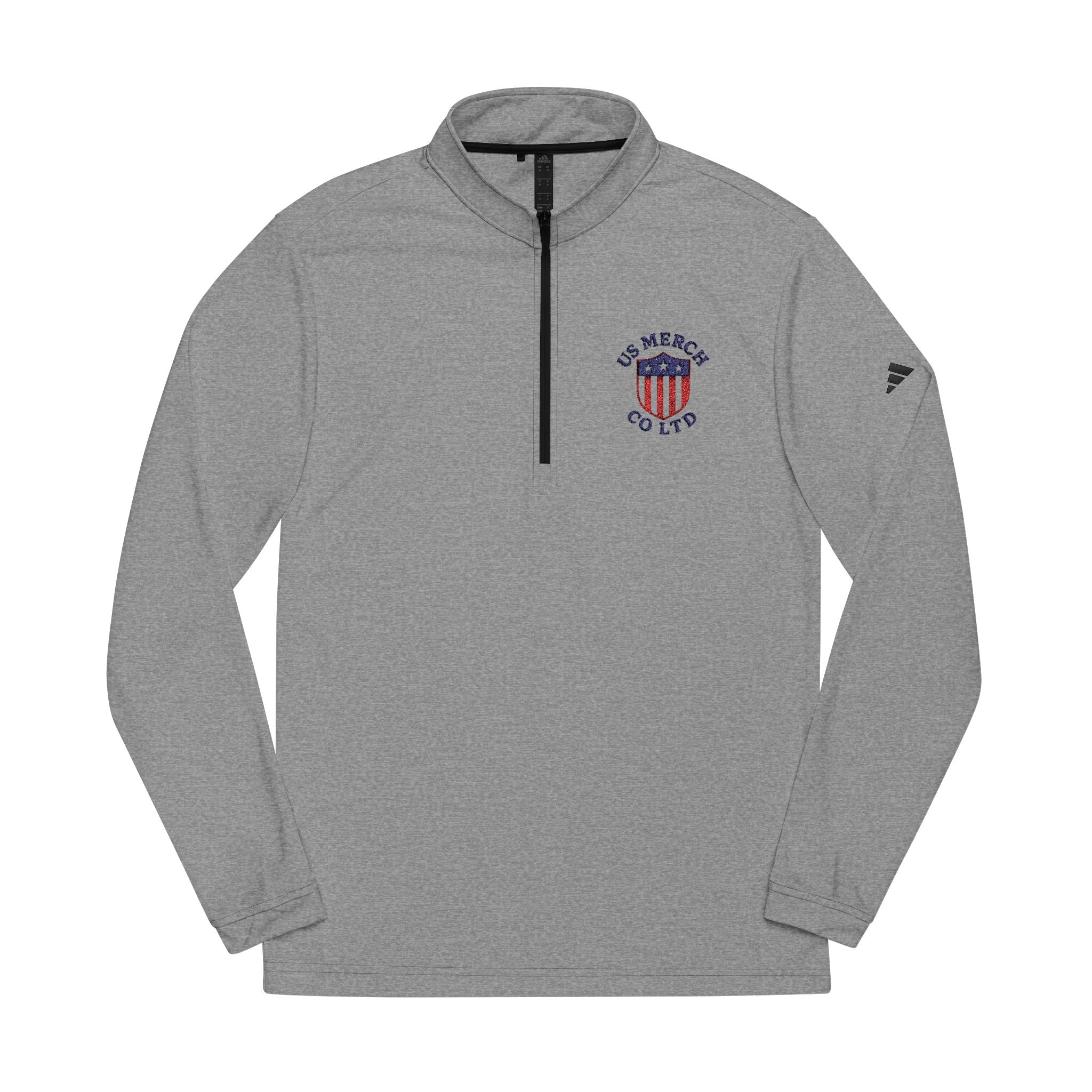 adidas® Quarter-Zip Pullover