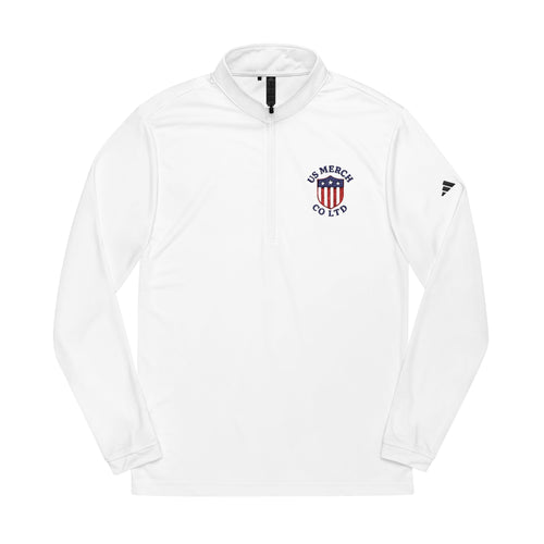 adidas® Quarter-Zip Pullover
