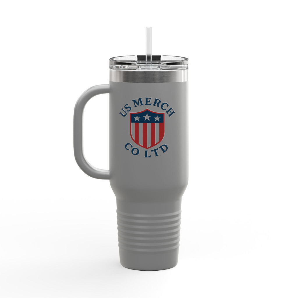 Stainless Steel Tumbler with Straw