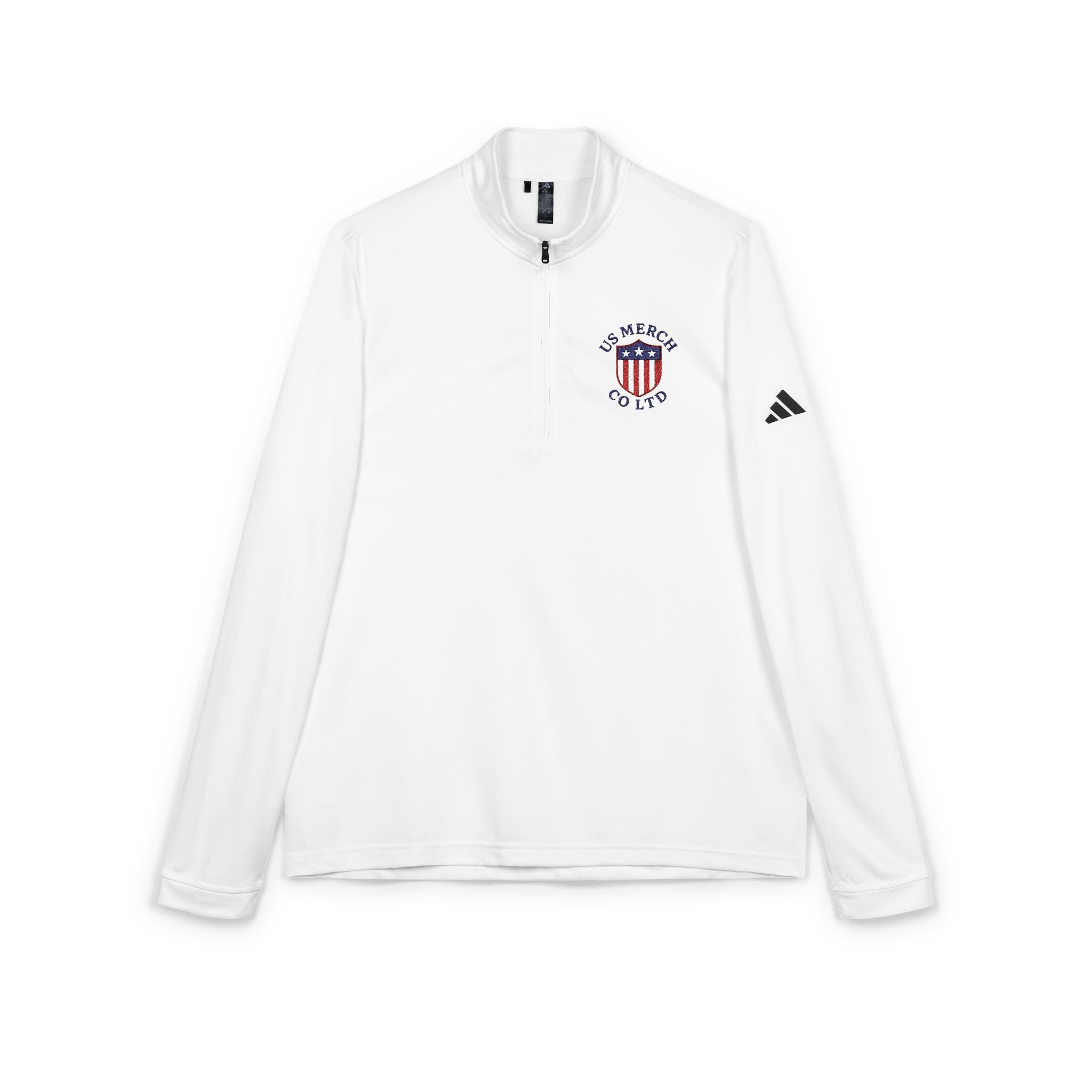 adidas® Quarter-Zip Pullover