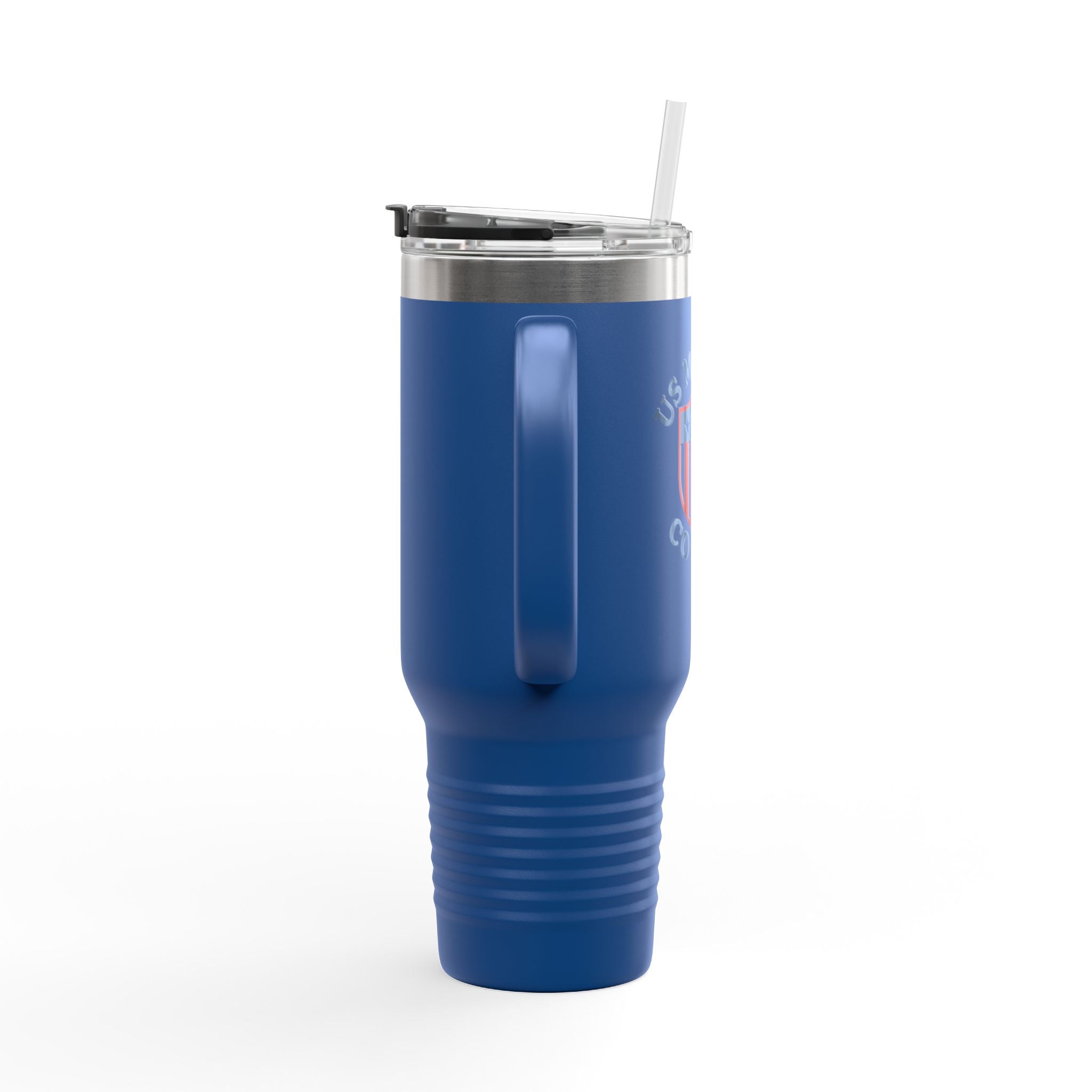 Stainless Steel Tumbler with Straw