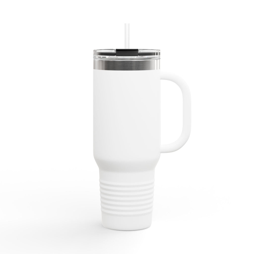 Stainless Steel Tumbler with Straw