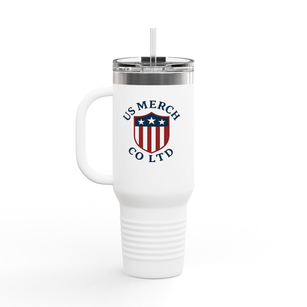 Stainless Steel Tumbler with Straw